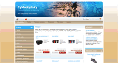 Desktop Screenshot of cyklodoplnky.sk
